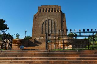 Blick auf das Vortrekker Monument in Pretoria - der Haupstadt von Südafrika