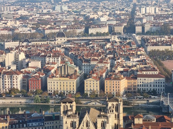 Blick über Lyon