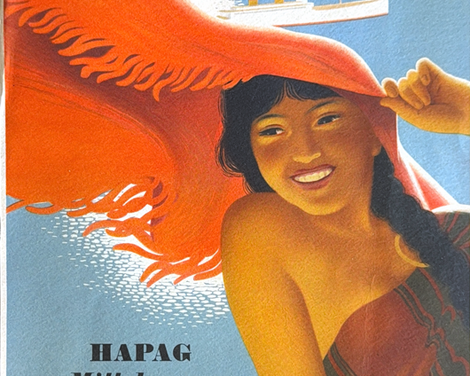 1938, Werbung für Hapag-Lloyd Mittelmeerkreuzfahrten