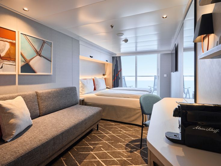 Balkonkabine an Bord der Mein Schiff Relax