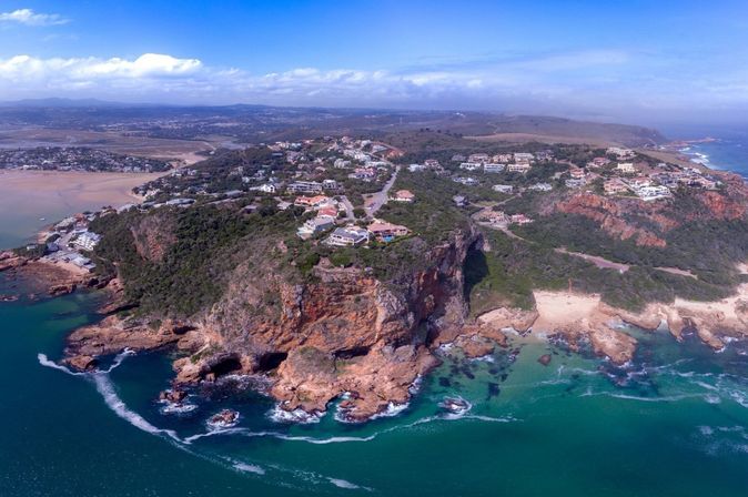 Blick auf Knysna an der Gardenroute in Südafrika