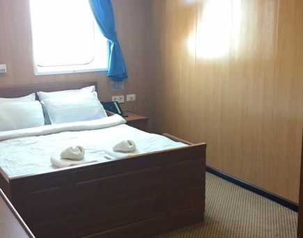 Eignerkabine Bett - Atlantic Sky