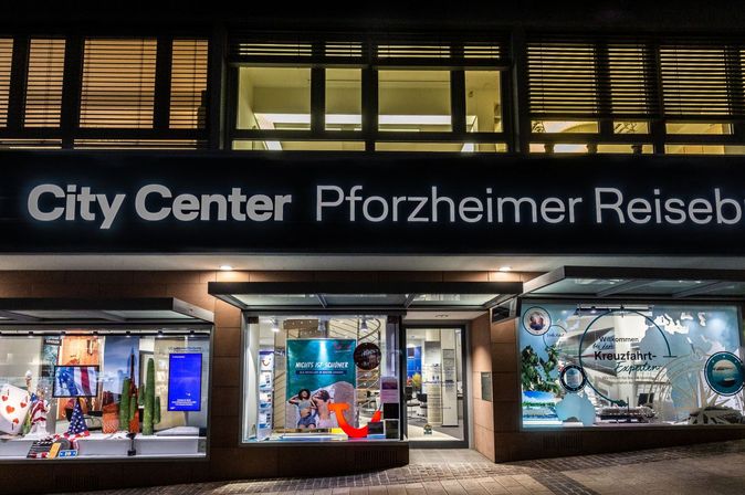 Lufthansa City Center Pforzheimer Reisebüro in Pforzheim