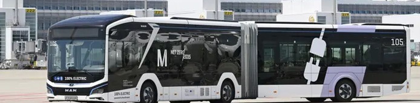 Elektrobus am Flughafen München – nachhaltige Maßnahmen zur Reduktion von CO₂-Emissionen