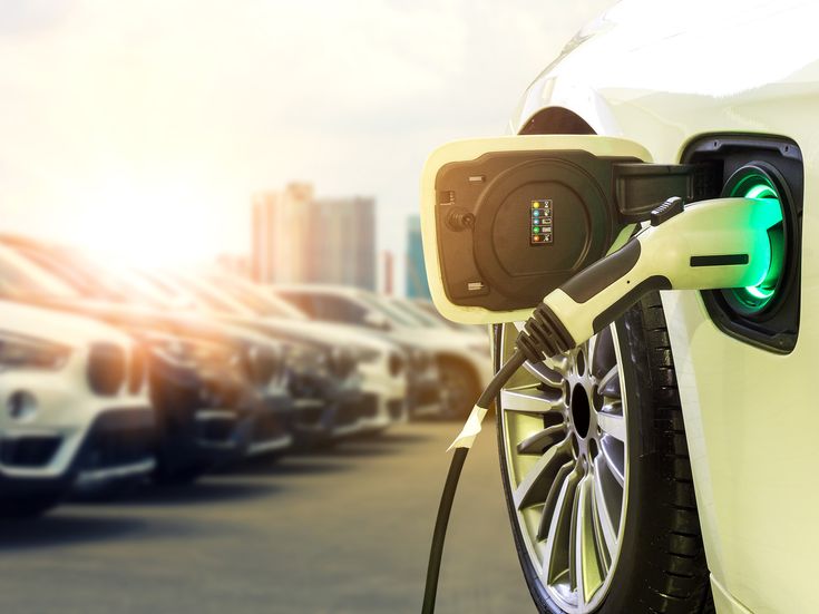 E-Auto beim Laden