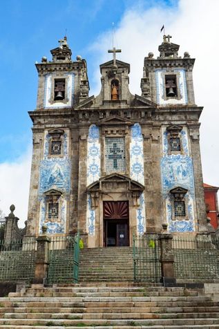 Kirche des Heiligen Ildefonso in Porto / Portugal