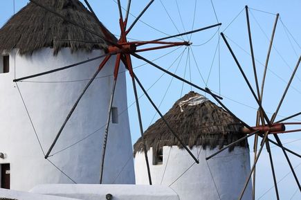 Mykonos Windmühlen