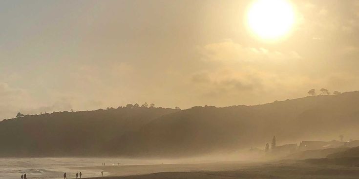 Sonnenuntergang bei Wilderness-Südafrika