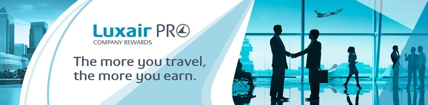 Plakat Luxair PRO Programm