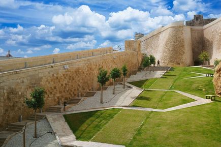 Garten und Festungsmauer in Cittadella