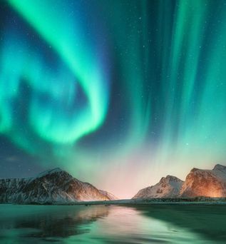 Reiseziel Norwegen - Polarlichter