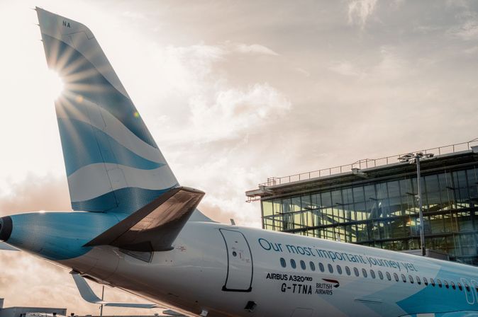 British Airways A320neo am Flughafen London Heathrow