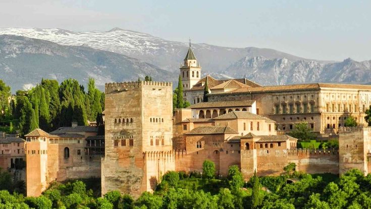 Alhambra, Granda, Andalusien