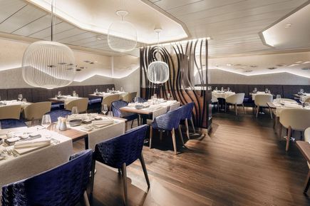 Spezialitätenrestaurant Hamptons auf der HANSEATIC nature