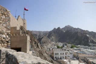 Gebäude Festung im Oman