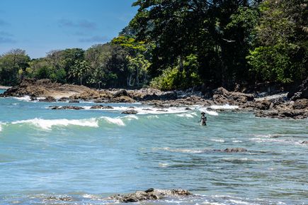 Strand Osa Peninsula auf Costa Rica