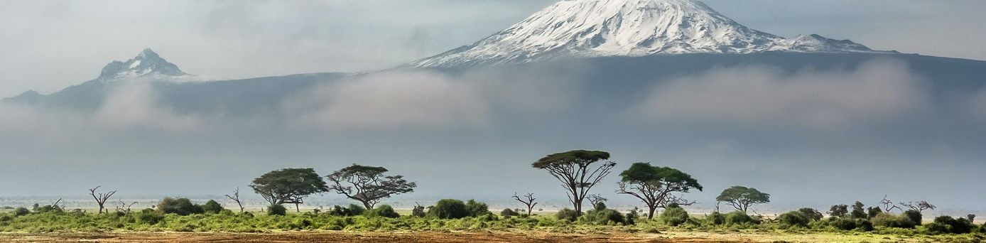 Berge und Landschaft in Kenia