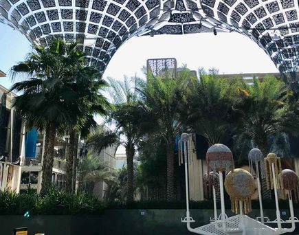 Gelände der Expo zwischen Jubilee und Mobility District