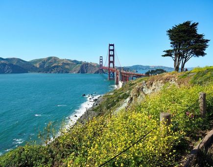 Golden Gate Bridge: Brücke in San Francisco