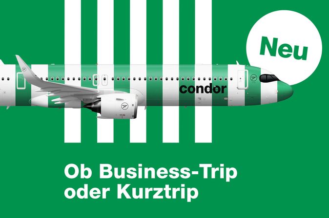Plakat Business-Trip oder Kurztrip © Condor