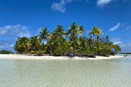 Die Cook-Inseln: Insel Aitutaki im Pazifischen Ozean