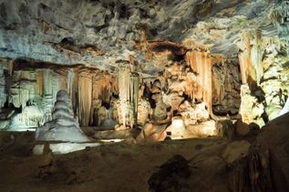 beeindruckende Höhlen Cango Caves in Oudtshoorn / Südafrika