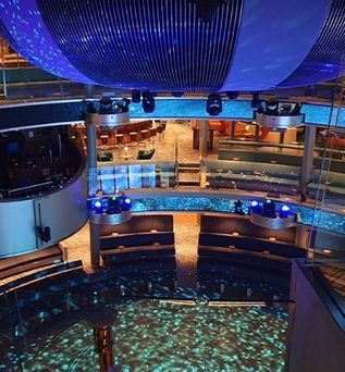Blick auf die Decks