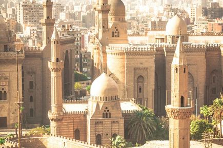 Moschee der Hauptstadt Kairo