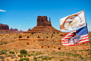 Monument Valley in den USA: Hochebene auf dem Colorado-Plateau