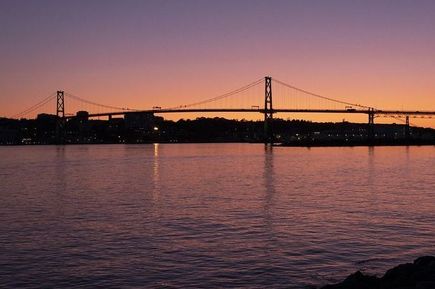 Sonnenuntergang in Nova Scotia Halifax