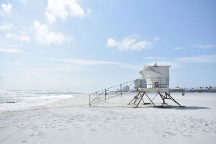 Strand in Florida, USA