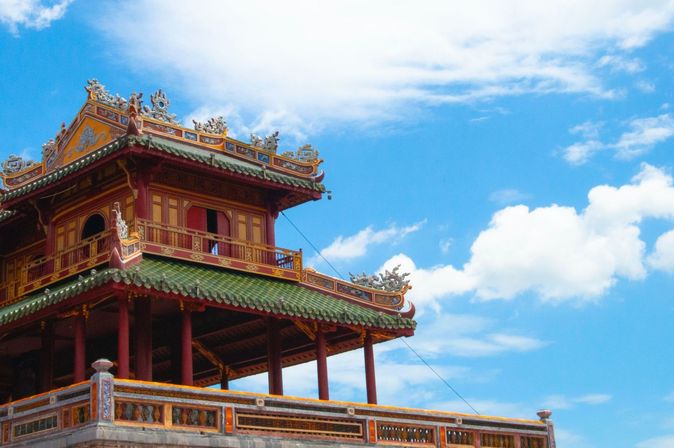 Historisches Gebäude in Hue, Vietnam