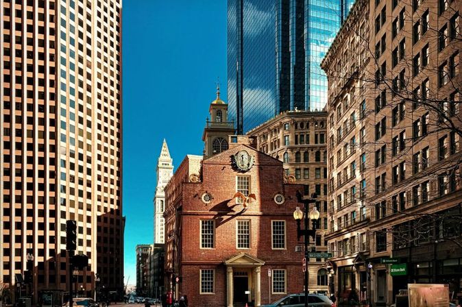 Gebäude in der Stadt Boston