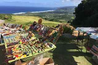 Landschaft der Karibik Insel St. Lucia