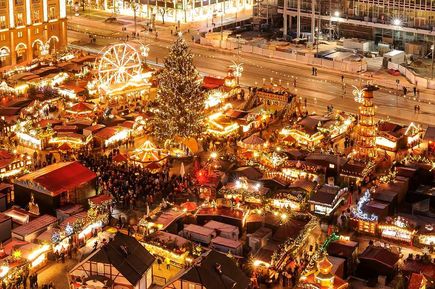 Striezelmarkt in Dresden