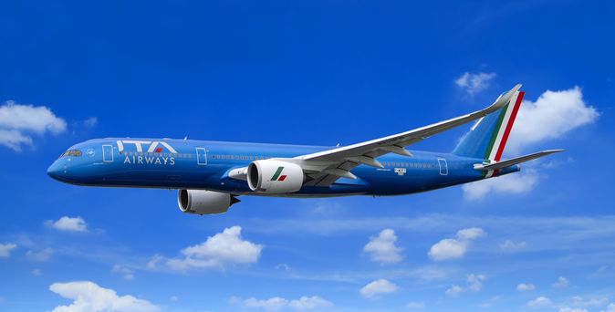 ITA Airways A350-900 in der Luft