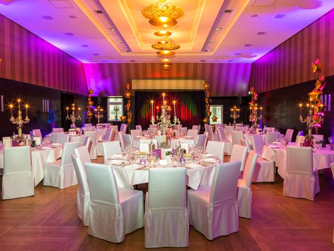 Saal Gala Dinner Silvester in einem ATLANTIC Hotel