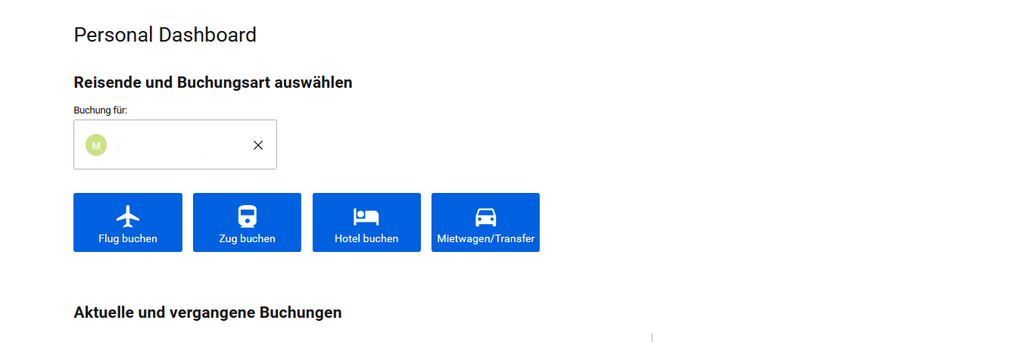 Cytric Personal Dashboard