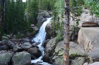 Rocky Mountains Alberta Falls