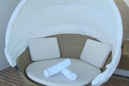 Muschel an Deck - MS Europa 2