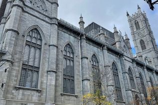 Kirche in Altstadt Montreals