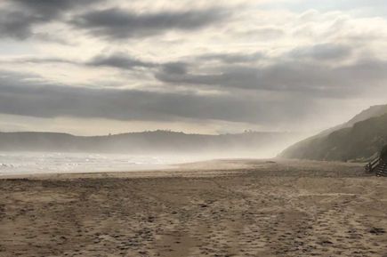 Meer und Strand an der Gartenroute-Südafrika