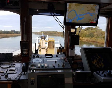 Auf der Brücke - Nordstjernen