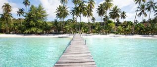 Steg Inseln Seychellen